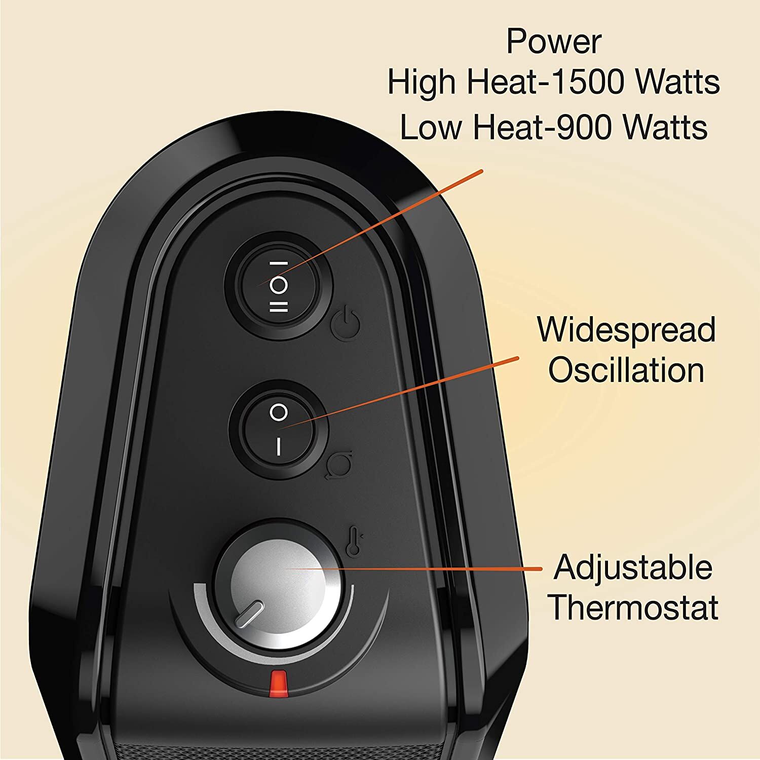 Lasko CT16450 1500 W Oscillating Ceramic Space Heater – Buy Online at AbmarketX
