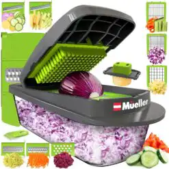 Mueller Pro‑Series 10‑in‑1 8‑Blade Vegetable Chopper – Buy Online at AbmarketX