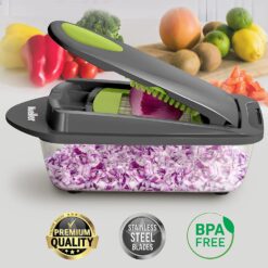 Mueller Pro‑Series 10‑in‑1 8‑Blade Vegetable Chopper – Buy Online at AbmarketX