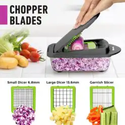 Mueller Pro‑Series 10‑in‑1 8‑Blade Vegetable Chopper – Buy Online at AbmarketX