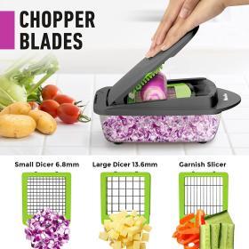 Mueller Pro‑Series 10‑in‑1 8‑Blade Vegetable Chopper – Buy Online at AbmarketX