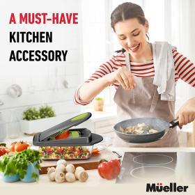 Mueller Pro‑Series 10‑in‑1 8‑Blade Vegetable Chopper – Buy Online at AbmarketX