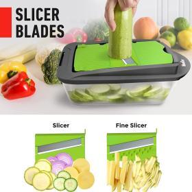 Mueller Pro‑Series 10‑in‑1 8‑Blade Vegetable Chopper – Buy Online at AbmarketX