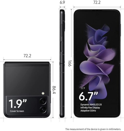 SAMSUNG Galaxy Z Flip 3 5G Cell Phone – Factory Unlocked - Image 2