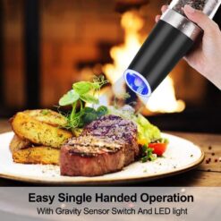 Alternative view of Sweet Alice Gravity Electric Salt/Pepper Grinder