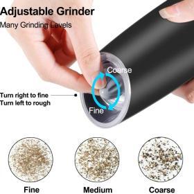 Sweet Alice Gravity Electric Salt/Pepper Grinder – Buy Online at AbmarketX