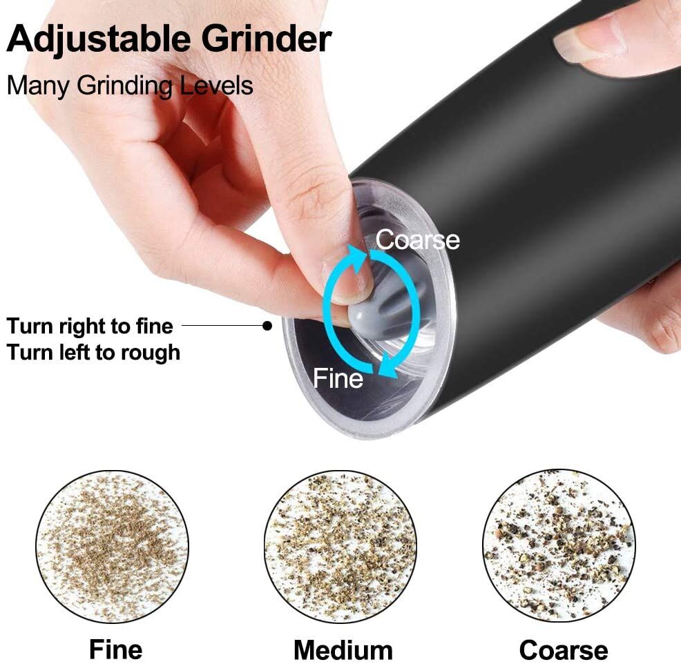 Sweet Alice Gravity Electric Salt/Pepper Grinder – Buy Online at AbmarketX