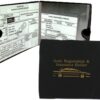 Sterling ESSENTIAL 2‑Pack Black Vinyl Document Wallet