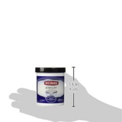 Weiman Fine Jewelry Cleaner Liquid – 6 oz with Brush – Buy Online at AbmarketX