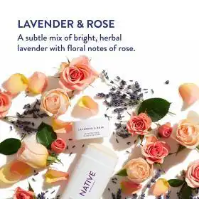 Native Deodorant |  Lavender & Rose deodorant – Buy Online at AbmarketX