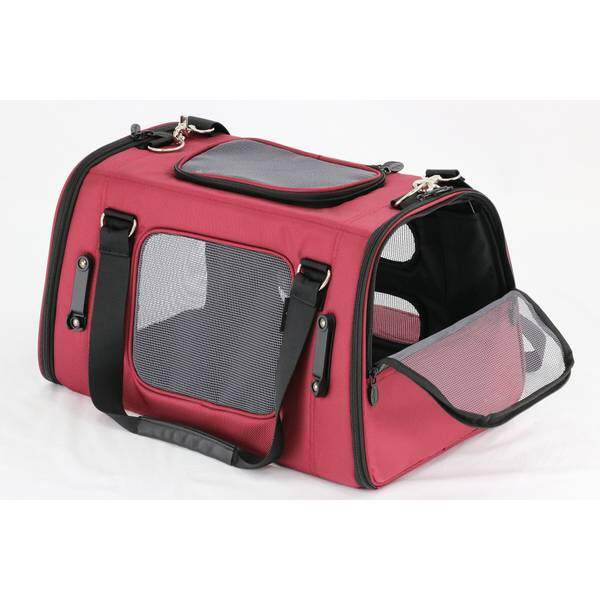 Gen7Pets Commuter Pet Carrier & Car Seat – Red/Black - Image 2