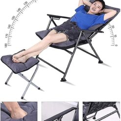 XZGDEN Lightweight Portable Folding Deck Chair – Red – Buy Online at AbmarketX