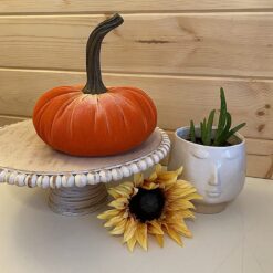 Gresorth Velvet Pumpkins Set – Assorted Orange Sizes – Buy Online at AbmarketX