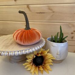 Gresorth Velvet Pumpkins Set – Assorted Orange Sizes – Buy Online at AbmarketX