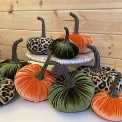 Gresorth Velvet Pumpkins Set – Assorted Orange Sizes – Buy Online at AbmarketX