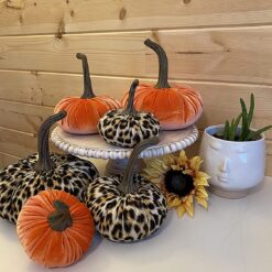 Gresorth Velvet Pumpkins Set – Assorted Orange Sizes – Buy Online at AbmarketX
