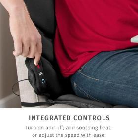 Homedics Heated Vibrating Massage Cushion – Buy Online at AbmarketX