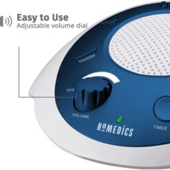 Homedics SoundSleep Travel White Noise Machine – Blue – Buy Online at AbmarketX