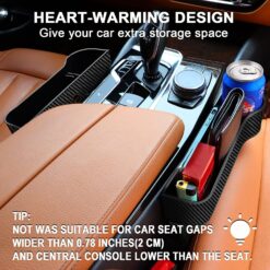 jiaji 2‑Pack Car Seat Gap Filler Organizer – Buy Online at AbmarketX