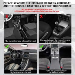 jiaji 2‑Pack Car Seat Gap Filler Organizer – Buy Online at AbmarketX