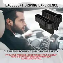 jiaji 2‑Pack Car Seat Gap Filler Organizer – Buy Online at AbmarketX