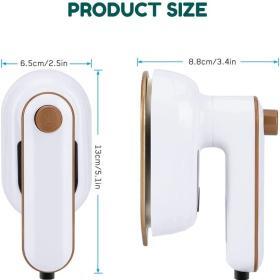 XCHTYZ Mini Travel Iron with Foldable 180° Handle – Buy Online at AbmarketX