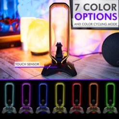 Tilted Nation Gaming Headset Stand | RGB Headphone Stand – Buy Online at AbmarketX