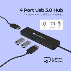 NOV8Tech 4-Port USB 3.0 Hub Splitter – Buy Online at AbmarketX