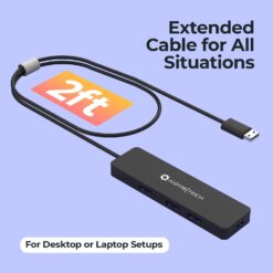 NOV8Tech 4-Port USB 3.0 Hub Splitter – Buy Online at AbmarketX