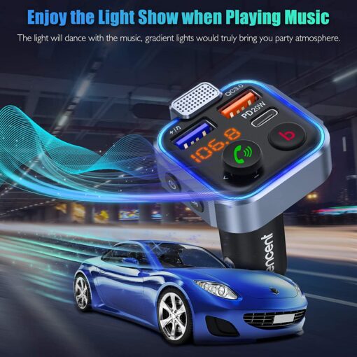 LENCENT FM Transmitter in-Car Adapter - Image 6