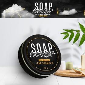 SOAP COVER Black Soap for Gray Hair – 1.7 oz – Buy Online at AbmarketX