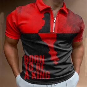 Men’s Polo T-Shirt – Casual Slim Fit Short Sleeve Top for Summer – Buy Online at AbmarketX