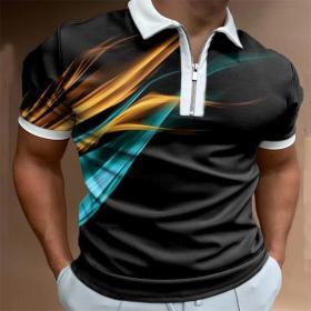 Men’s Polo T-Shirt – Casual Slim Fit Short Sleeve Top for Summer – Buy Online at AbmarketX