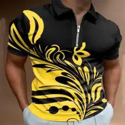Men’s Polo T-Shirt – Casual Slim Fit Short Sleeve Top for Summer – Buy Online at AbmarketX