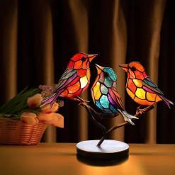 Acrylic Birds On Branch Decorative Ornament – Buy Online at AbmarketX