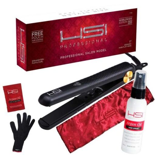 HSI Professional Ceramic Tourmaline Ionic Flat Iron – Buy Online at AbmarketX