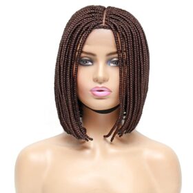 Lexqui Knotless Box Braided Lace Front Wig – Buy Online at AbmarketX