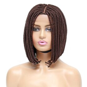 Lexqui Knotless Box Braided Lace Front Wig – Buy Online at AbmarketX