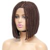Lexqui Knotless Box Braided Lace Front Wig