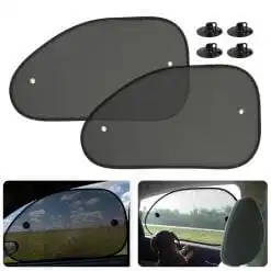 Stretchy Mesh Side Window Sunshade with Suction Cups – Buy Online at AbmarketX