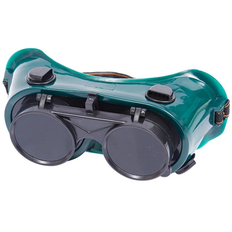 Flip‑Up Double‑Layer Welding Safety Goggles with View Protector – Buy Online at AbmarketX