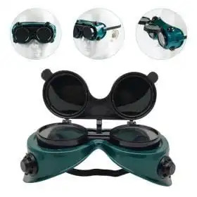 Flip‑Up Double‑Layer Welding Safety Goggles with View Protector – Buy Online at AbmarketX