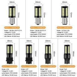 Amber LED Turn Signal Bulb Kit for Cars – Buy Online at AbmarketX