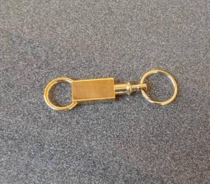 Range Rover golden quick-release key holder – Buy Online at AbmarketX