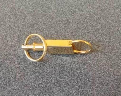 Range Rover golden quick-release key holder - Image 4