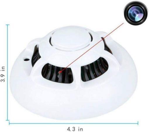 UFO WIFI Enabled Camera in Dummy Smoke Detector Full HD1080p Video Recorder - Image 3