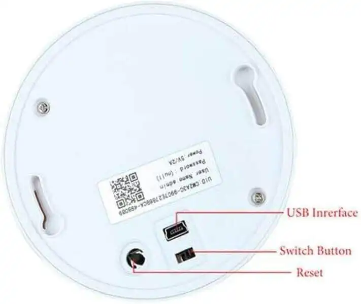 UFO WiFi Camera in Smoke Detector – Full HD 1080p – Buy Online at AbmarketX