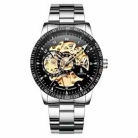 IK Colouring L9002 Men’s 43 mm Automatic Hollow Mechanical Watch – Buy Online at AbmarketX