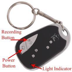 Alternative view of Spy Mission 909 Micro-Camera Keychain – Vintage