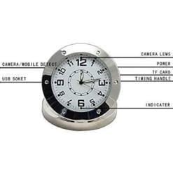 Perfecto®HD Table clock – Audio & Video DVR Camera recorder – Buy Online at AbmarketX